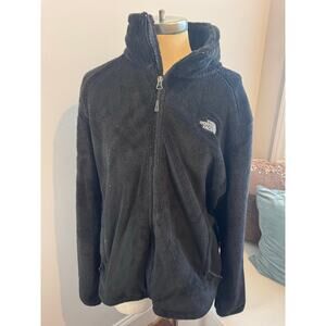 The North Face Women's Osito Coat Jacket black fleece womens XL
